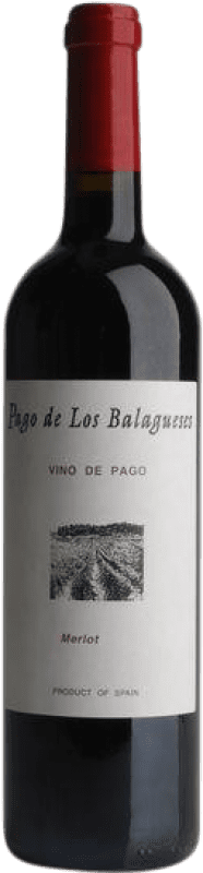 Free Shipping | Red wine Vegalfaro D.O.P. Vino de Pago Los Balagueses Valencian Community Spain Merlot 75 cl