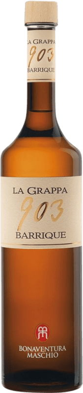 142,95 € Envio grátis | Aguardente Grappa Bonaventura Maschio 903 Barrique I.G.T. Venezia Garrafa Especial 3 L