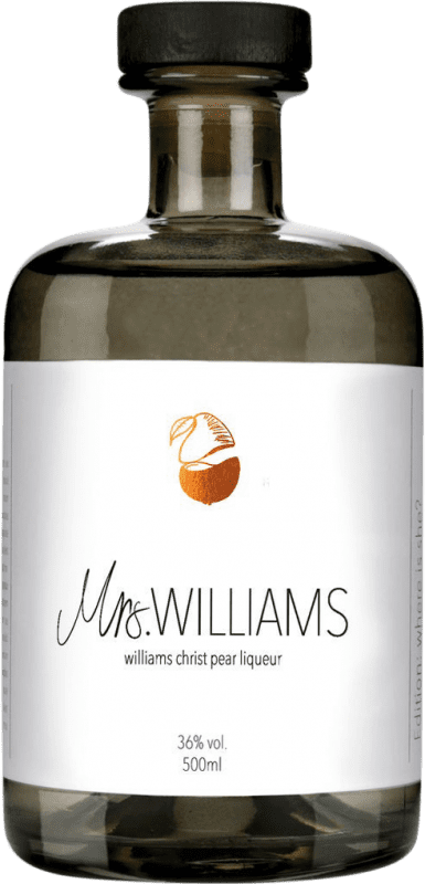 Envio grátis | Licores Bonner. Mrs Williams Finest Christ Pear Alemanha Garrafa Medium 50 cl