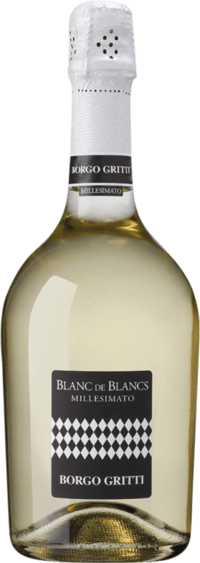 Бесплатная доставка | Белое игристое Borgo Molino Millesimato Blanc de Blancs Extra Dry Экстра сухой I.G.T. Venezia Venecia Италия Glera 75 cl