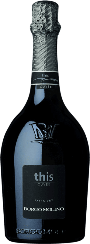 送料無料 | 白スパークリングワイン Borgo Molino This Prestige Cuvée Spumante Brut I.G.T. Marca Trevigiana Venecia イタリア Nebbiolo, Glera マグナムボトル 1,5 L