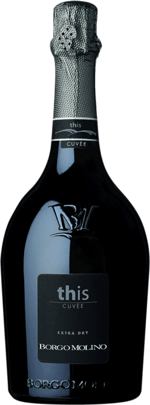 47,95 € 免费送货 | 白起泡酒 Borgo Molino This Cuvée Prestige Spumante 香槟 I.G.T. Marca Trevigiana 瓶子 Magnum 1,5 L