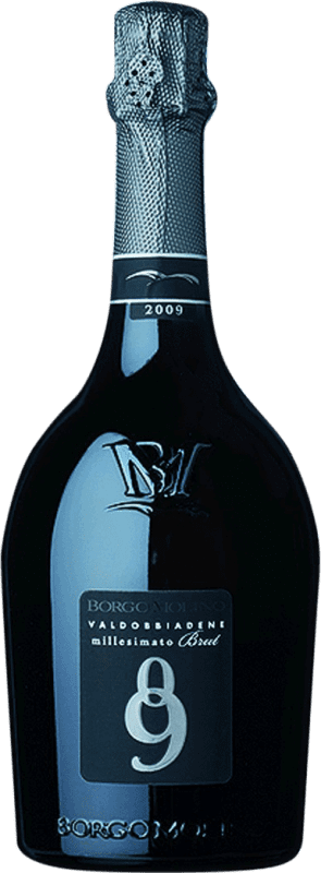 18,95 € 免费送货 | 白起泡酒 Borgo Molino Millesimato Spumante 香槟 D.O.C.G. Prosecco di Valdobbiadene Superiore di Cartizze