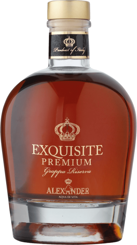 48,95 € | Grappa Bottega Alexander Exquisite Premium Reserve — Gereift Italien 70 cl