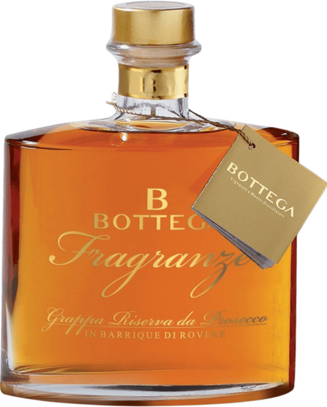 Envío gratis | Grappa Bottega Fragranze Reserva D.O.C. Prosecco Friuli-Venezia Giulia Italia Glera 70 cl