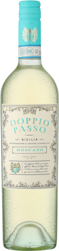 Бесплатная доставка | Белое вино Botter Carlo Doppio Passo D.O.C. Sicilia Сицилия Италия Muscat 75 cl