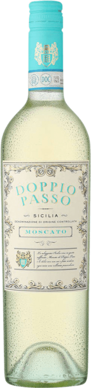 Envio grátis | Vinho Branco Botter Carlo Doppio Passo D.O.C. Sicilia Sicília Itália Moscato 75 cl