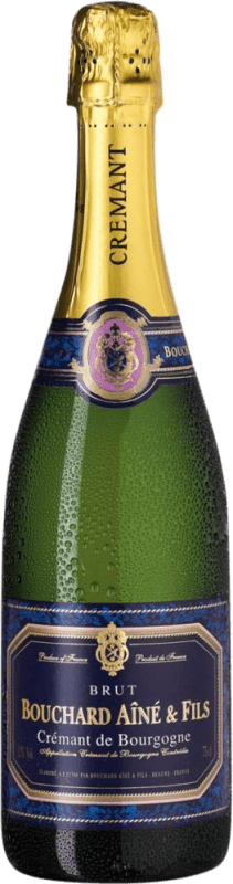 Free Shipping | White sparkling Bouchard Ainé Méthode Traditionelle Blanc Brut A.O.C. Crémant de Bourgogne Burgundy France 75 cl