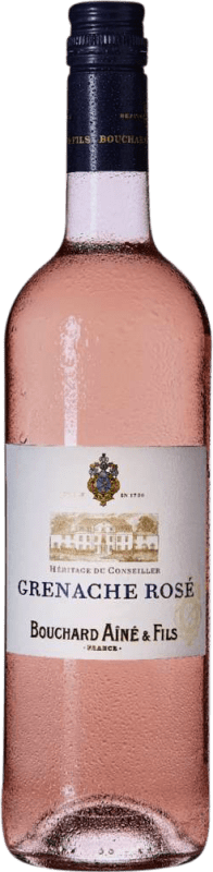 Free Shipping | Rosé wine Bouchard Ainé Héritage du Conseiller Rosé I.G.P. Vin de Pays d'Oc Bordeaux France Grenache 75 cl