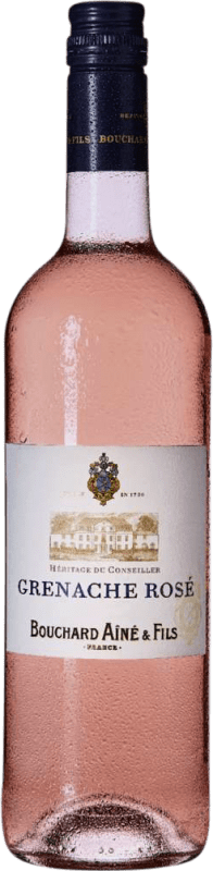 Бесплатная доставка | Розовое вино Bouchard Aîné Héritage du Conseiller Rosé I.G.P. Vin de Pays d'Oc Бордо Франция Grenache 75 cl