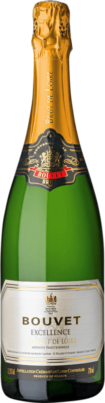 24,95 € Envoi gratuit | Blanc mousseux Bouvet Ladubay Cuvée Excellence Blanc Brut A.O.C. Crémant de Loire
