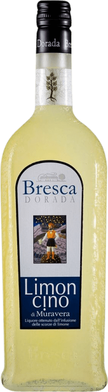 Envio grátis | Licores Bresca Dorada Limoncino di Muravera Cerdeña Itália 70 cl