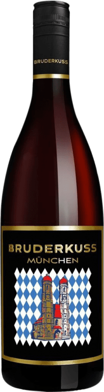 免费送货 | 红葡萄酒 Bruderkuss München Frauenkirche Q.b.A. Pfälz 普法尔茨 德国 Merlot — 梅洛, Pinot Noir — 黑皮诺, Portugieser — 葡萄牙红, Dornfelder — 多恩菲尔德 75 cl