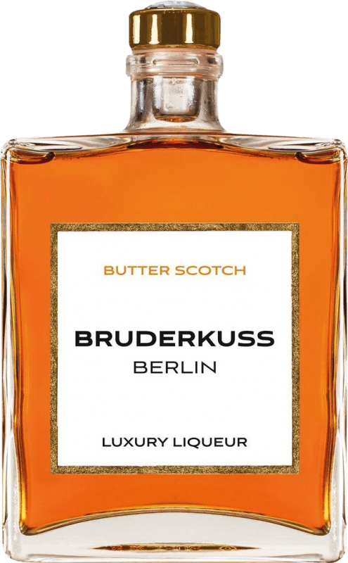53,95 € Envío gratis | Licores Bruderkuss Butter Scotch Botella Medium 50 cl