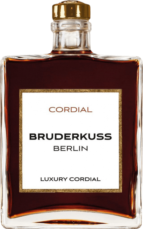 66,95 € Бесплатная доставка | Травяной ликёр Bruderkuss Cordial бутылка Medium 50 cl