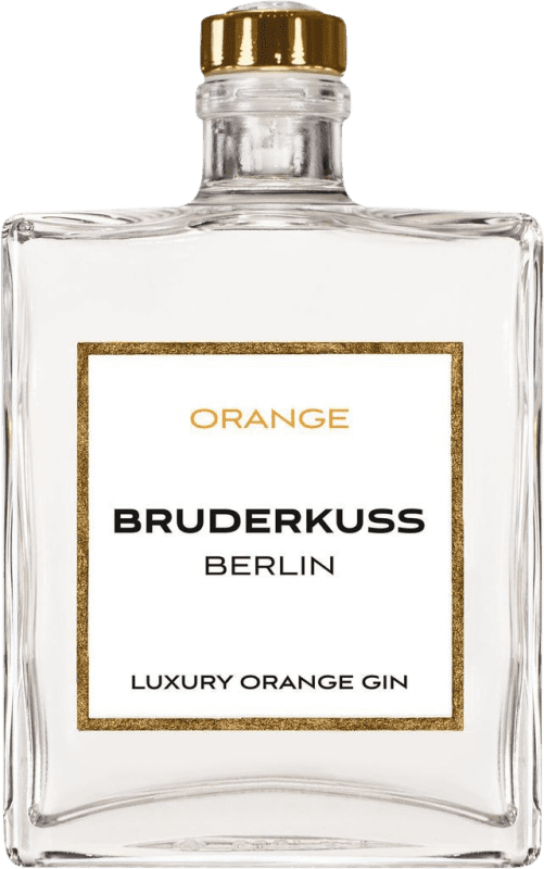 91,95 € 送料無料 | ジン Bruderkuss Luxury Orange Gin ボトル Medium 50 cl