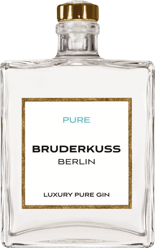 送料無料 | ジン Bruderkuss Luxury Pure Gin Pfälz ドイツ ボトル Medium 50 cl