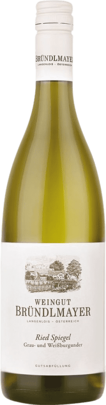 Envio grátis | Vinho branco Bründlmayer Ried Spiegel Grauburgunder und Weißburgunder I.G. Kamptal Kamptal Áustria Pinot Cinza, Pinot Branco 75 cl