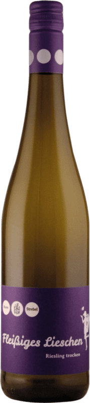 Бесплатная доставка | Белое вино Bunn Strebel Fleißiges Lieschen сухой Q.b.A. Rheinhessen Rheinhessen Германия Riesling 75 cl