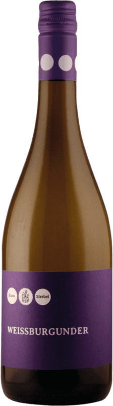 Бесплатная доставка | Белое вино Bunn Strebel сухой Q.b.A. Rheinhessen Rheinhessen Германия Pinot White 75 cl