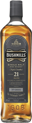 威士忌单一麦芽威士忌 Bushmills Streng Limitiert 21 岁