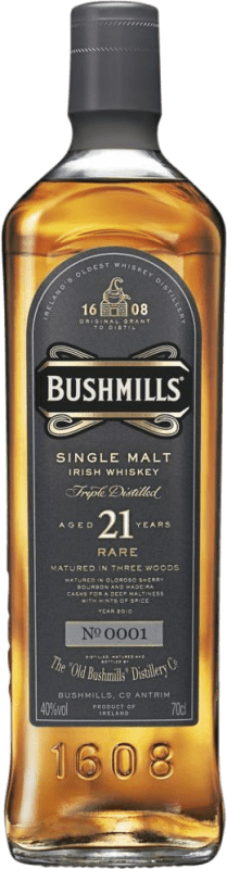 227,95 € | Односолодовый виски Bushmills Ограниченный выпуск Ирландия 21 Лет 70 cl