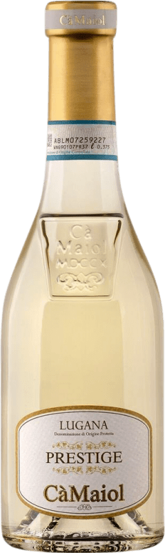 Kostenloser Versand | Weißwein Cà Maiol Prestige D.O.C. Lugana Lombardei Italien Trebbiano di Lugana Halbe Flasche 37 cl