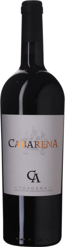 Envío gratis | Vino Tinto Cabarena I.G.T. Toscana Toscana Italia Merlot, Syrah, Sauvignon Gris 75 cl