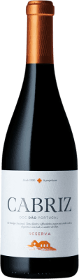 Free Shipping | Red wine Cabriz Tinto Reserve I.G. Dão Dão Portugal Touriga Nacional, Aragonez, Alfrocheiro Medium Bottle 50 cl