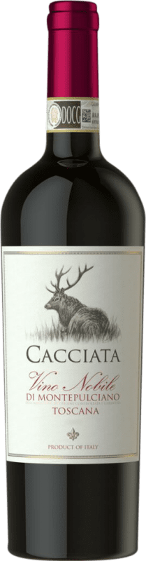 Envoi gratuit | Vin Rouge Cacciata D.O.C.G. Vino Nobile di Montepulciano Italie Sangiovese, Canaiolo 75 cl