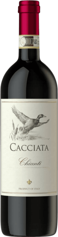 免费送货 | 红酒 Cacciata D.O.C.G. Chianti 意大利 Sangiovese, Canaiolo, Ciliegiolo 75 cl