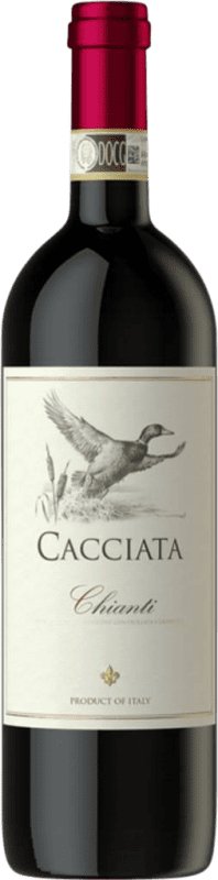 11,95 € Spedizione Gratuita | Vino rosso Cacciata D.O.C.G. Chianti