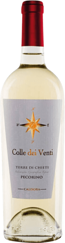 Бесплатная доставка | Белое вино Caldora Caldora. Colle dei Venti I.G.T. Terre di Chieti Абруцци Италия Pecorino 75 cl