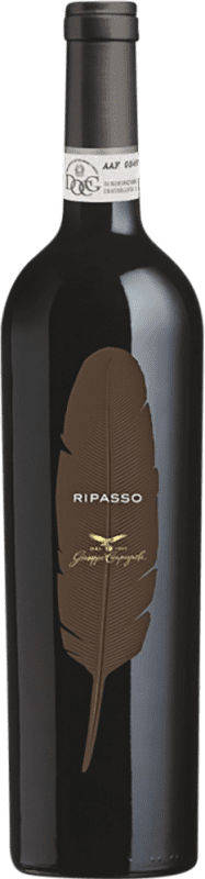 Бесплатная доставка | Красное вино Giuseppe Campagnola Piuma D.O.C. Valpolicella Ripasso Venecia Италия Nebbiolo, Corvina, Molinara 75 cl