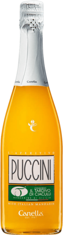 Envío gratis | Licores Canella Puccini Mandarine Weinhaltiger I.G.T. Venezia Venecia Italia 75 cl