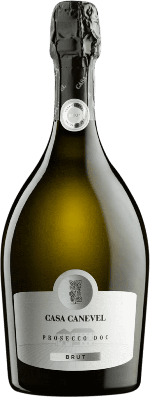 16,95 € | Spumante bianco Canevel Brut D.O.C. Prosecco Friuli-Venezia Giulia Italia Glera 75 cl