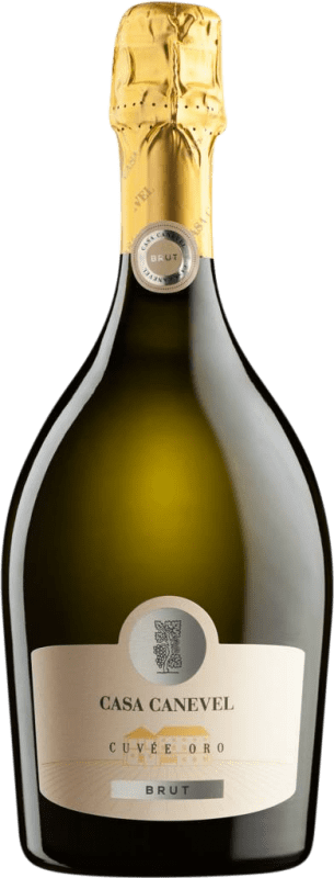 15,95 € | Spumante bianco Canevel Cuvée Oro Spumante Brut D.O.C. Prosecco Friuli-Venezia Giulia Italia 75 cl
