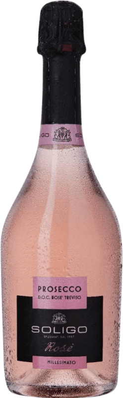 13,95 € | 玫瑰气泡酒 Colli del Soligo Rosé 香槟 I.G.T. Treviso Venecia 意大利 Nebbiolo, Glera 75 cl