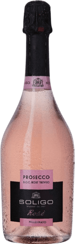 18,95 € Envio grátis | Espumante Rosé Colli del Soligo Brut — Bruto Rosé I.G.T. Treviso