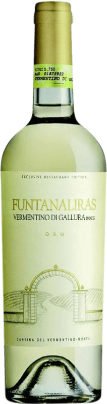 19,95 € | Vin blanc Cantina del Vermentino Monti. Funtanaliras D.O.C.G. Vermentino di Gallura Cerdeña Italie Vermentino 75 cl
