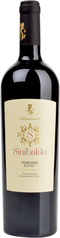 送料無料 | 赤ワイン Cantina Gentili Sinibaldo Rosso I.G.T. Toscana トスカーナ イタリア Merlot, Cabernet Sauvignon, Sangiovese, Petit Verdot 75 cl