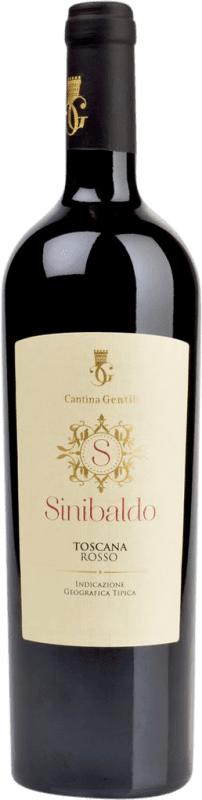 34,95 € Бесплатная доставка | Красное вино Cantina Gentili Sinibaldo Rosso I.G.T. Toscana