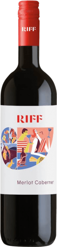 Envoi gratuit | Vin Rouge Riff Progetto Lageder. Merlot Cabernet I.G.T. Vigneti delle Dolomiti Trentin Italie Merlot, Cabernet Sauvignon 75 cl