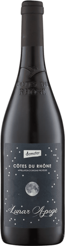 免费送货 | 红葡萄酒 Carabiniers Lunar Apogé Demeter A.O.C. Côtes du Rhône 罗纳 法国 Garnacha — 歌海娜, Nebbiolo — 内比奥罗, Mourvèdre — 穆尔韦德尔, Cinsault — 珍梭 Eco — 生态 有机 天然 75 cl