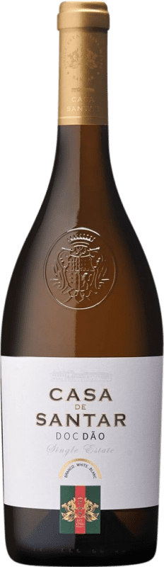 Envio grátis | Vinho branco Casa de Santar Branco I.G. Dão Dão Portugal Cercial, Encruzado, Bical 75 cl