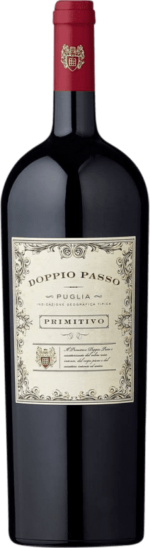 Spedizione Gratuita | Vino rosso Botter Carlo Doppio Passo I.G.T. Puglia Puglia Italia Primitivo Bottiglia Magnum 1,5 L