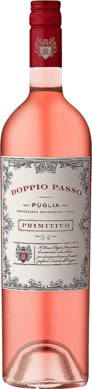 Free Shipping | Rosé wine Botter Carlo Doppio Passo Rosato I.G.T. Puglia Puglia Italy Primitivo 75 cl