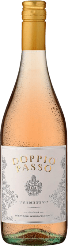 Free Shipping | Rosé wine Botter Carlo Doppio Passo Rosato I.G.T. Puglia Puglia Italy Primitivo 75 cl