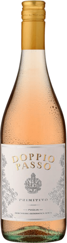 Envio grátis | Vinho Rosé Botter Carlo Doppio Passo I.G.T. Puglia Puglia Itália Primitivo 75 cl
