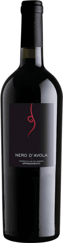 Free Shipping | Red wine Caruso e Minini Tardus Appassimento D.O.C. Sicilia Sicily Italy Nero d'Avola 75 cl